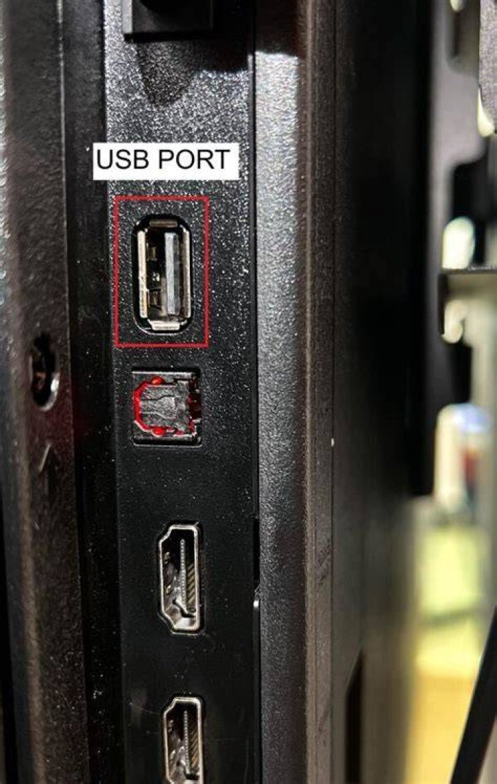 What is the USB port on my TV for?