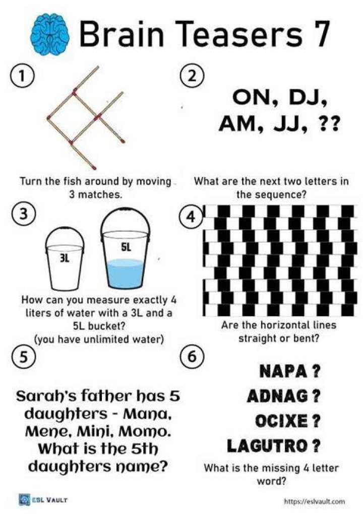What is the weight brain teaser?