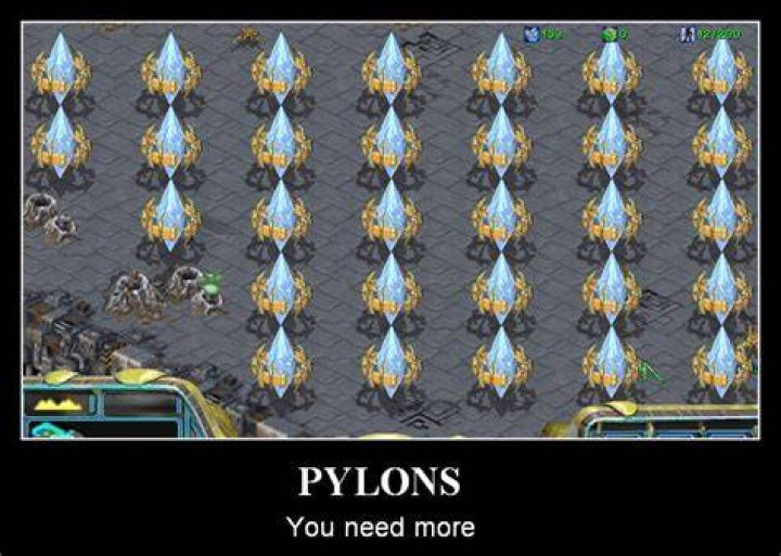 What is the you must construct additional pylons?