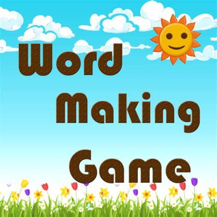 What is word making game called?