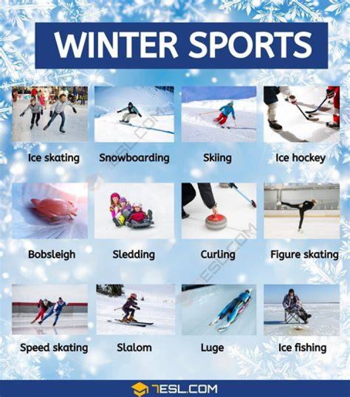 What kind of sports are in the Winter Olympics?