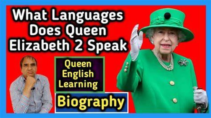 What languages does the Queen speak?