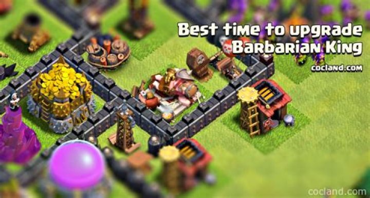 What level does the barbarian king go to at TH10?