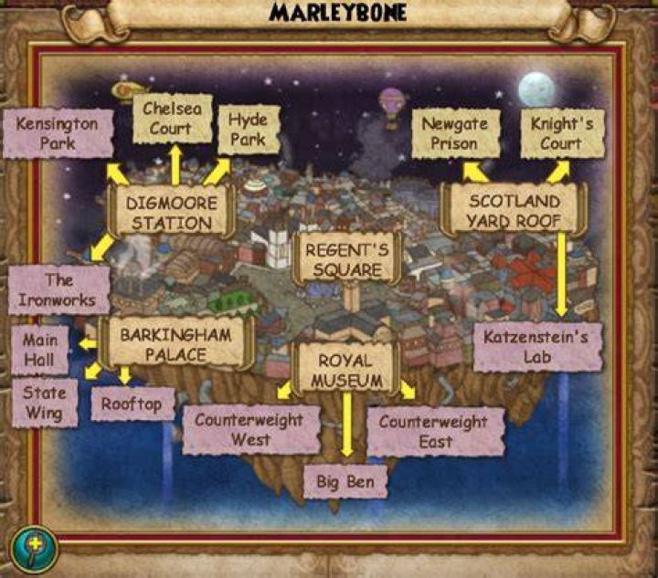 What level is Marleybone wizard101?