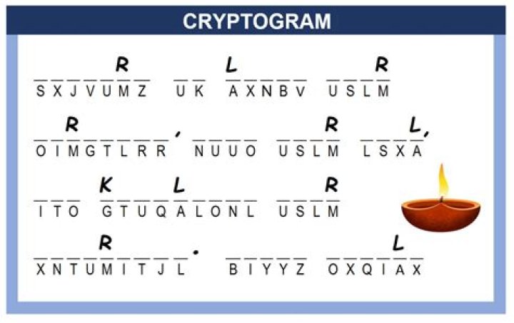 What makes a cryptogram a Cryptoquote puzzle?