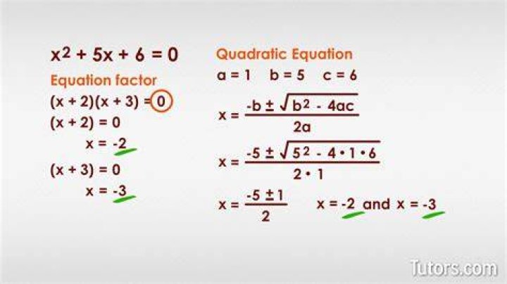 What makes an equation solvable?