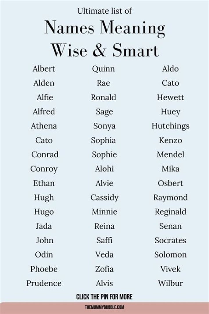 What name means 10?