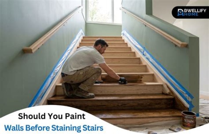 What order do you paint stairs?
