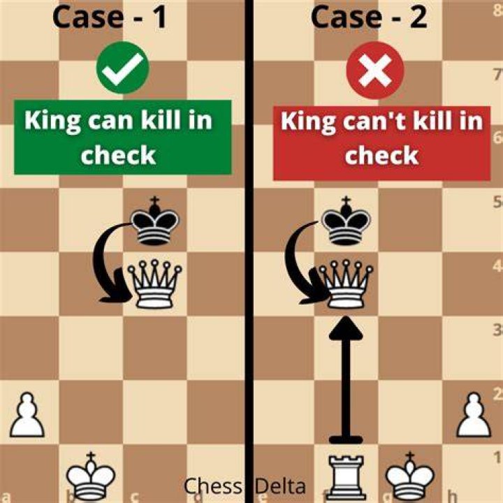 What pieces can kill the king?