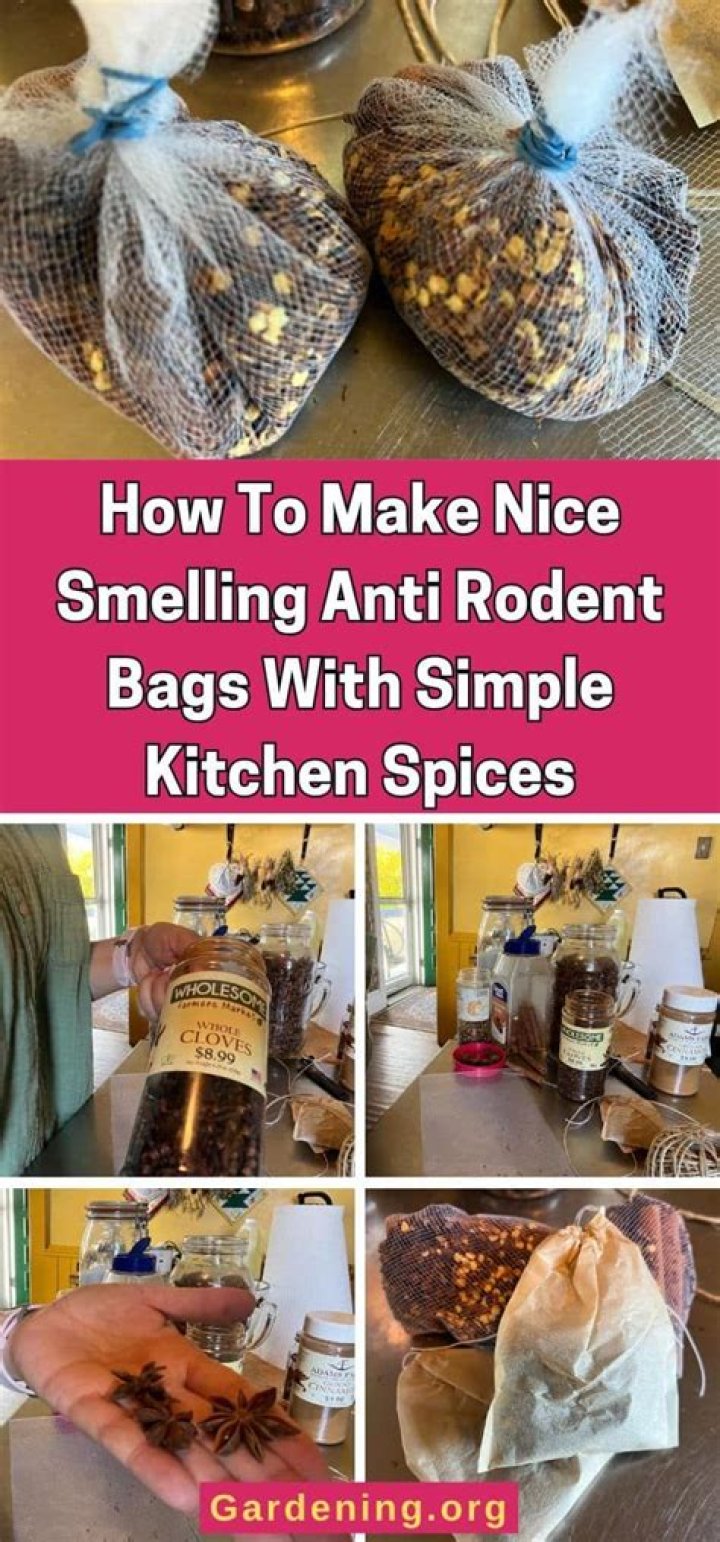 What spices deter animals?
