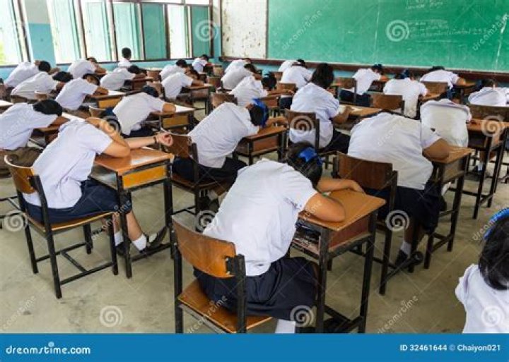 What to do when students are sleeping?
