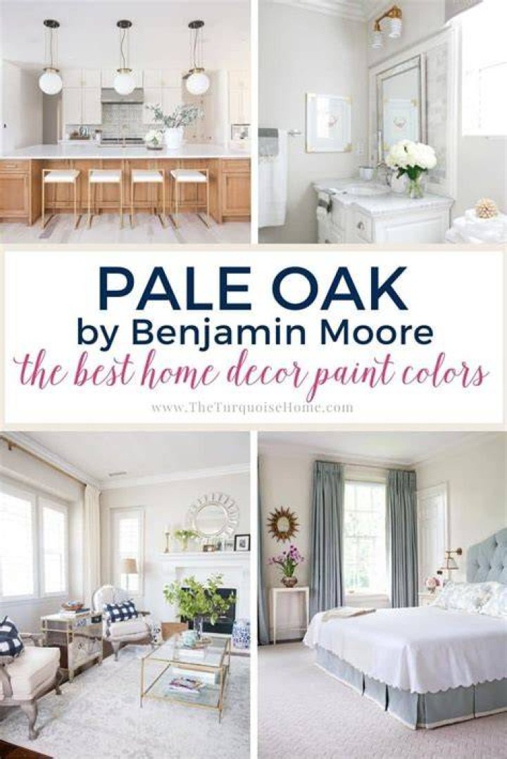 What trim colour goes with pale oak?