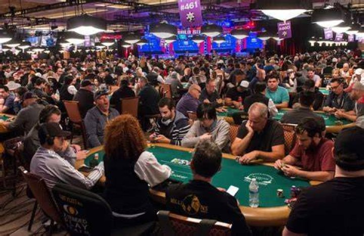 What type of poker is played in tournaments?
