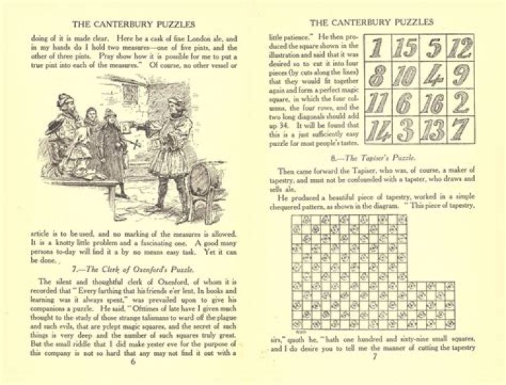 What was the first puzzle in the world?