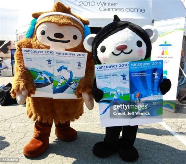 What was the mascot of Vancouver 2010 Winter Olympics?