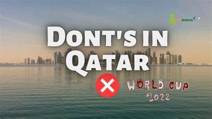 What you should not do in Qatar?