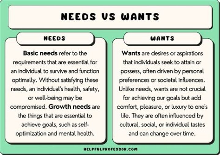 Whats the difference between needing and wanting someone?