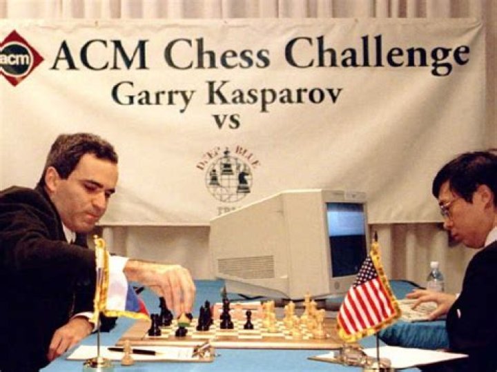 When did a computer first beat a human at chess?