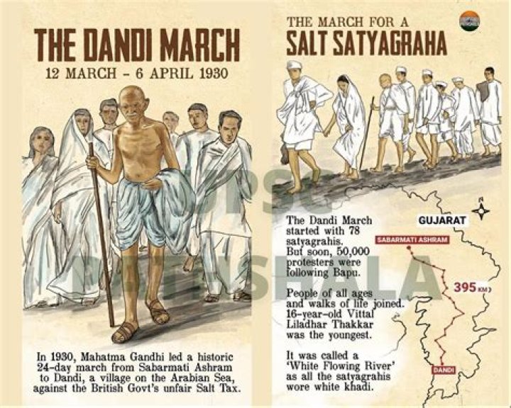 When did Salt Satyagraha take place?
