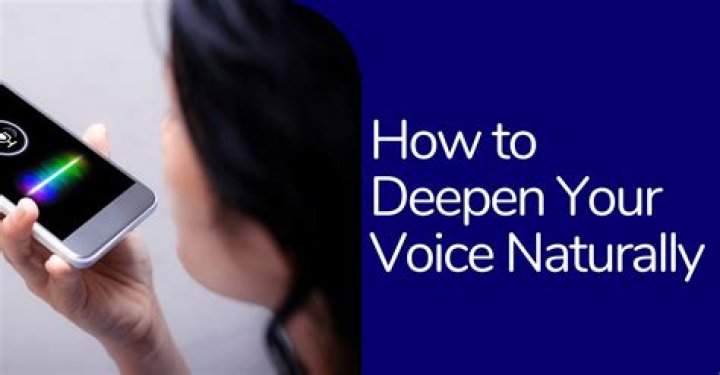 When should my voice deepen?