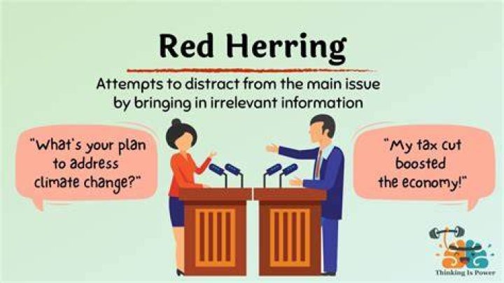 When to use a red herring in a debate?