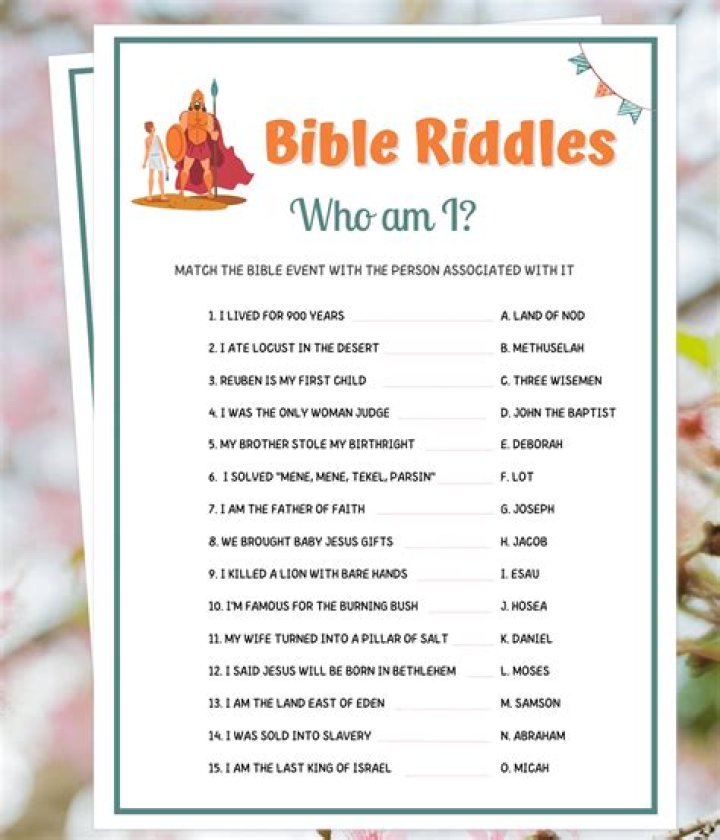 Where can I find who Am I riddles with answers?