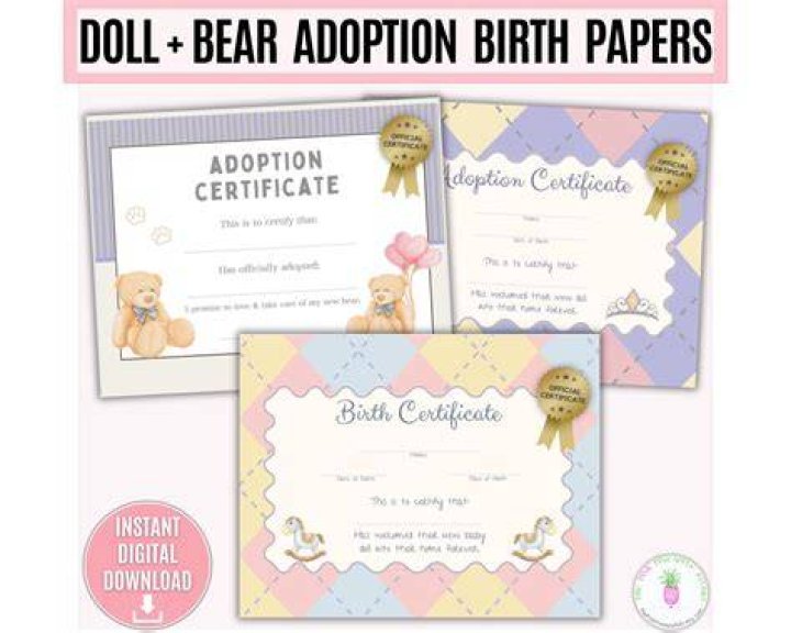 Where can I get a birth certificate for build a bear?