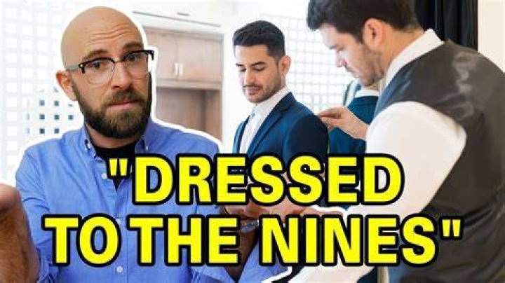 Where did phrase dressed to the nines come from?