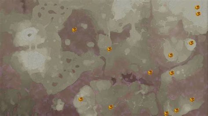 Where do gold chests spawn?