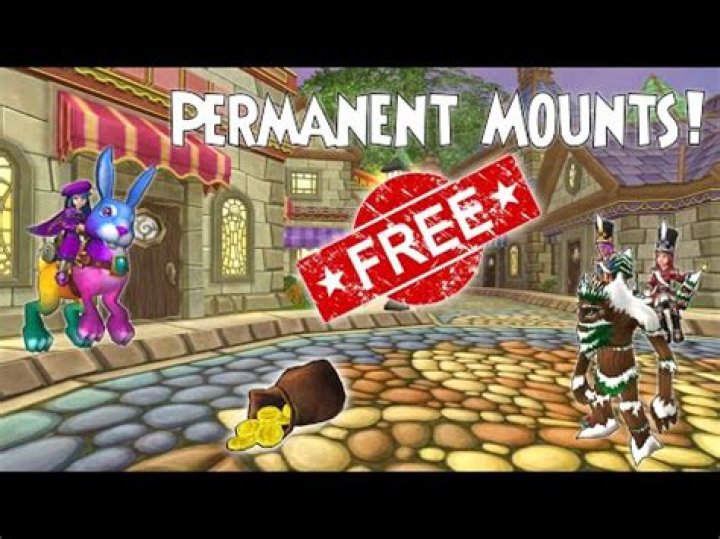 Where do you buy permanent mounts in wizard101?