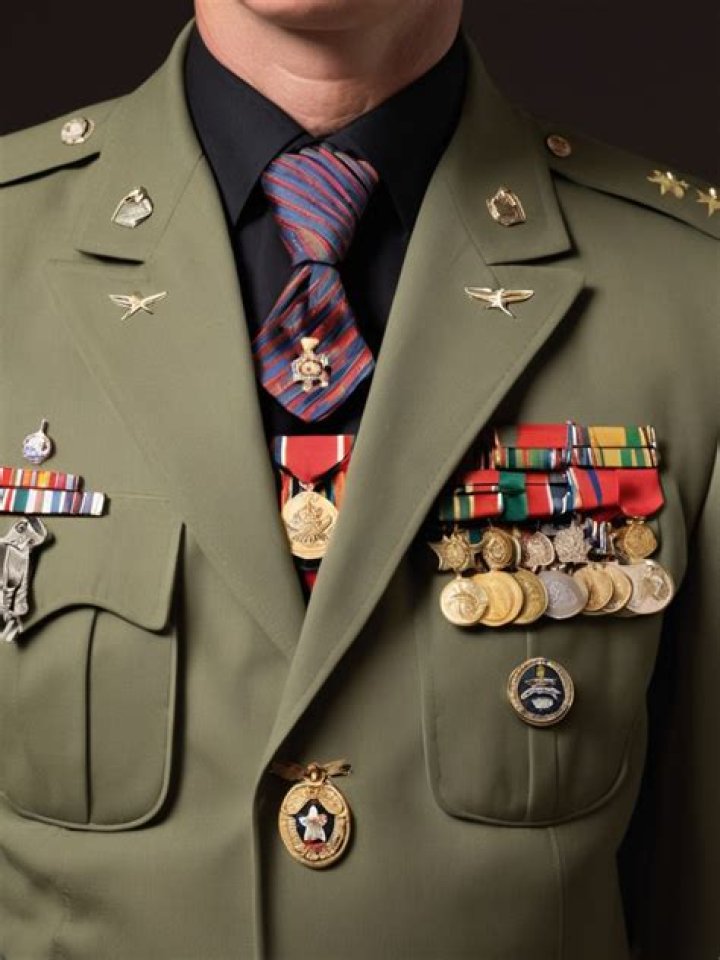 Where do you put military medals?
