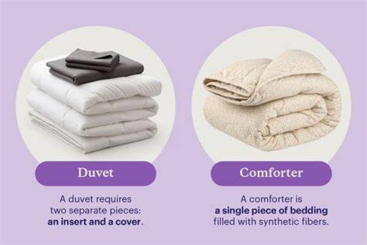 Where does a comforter go?
