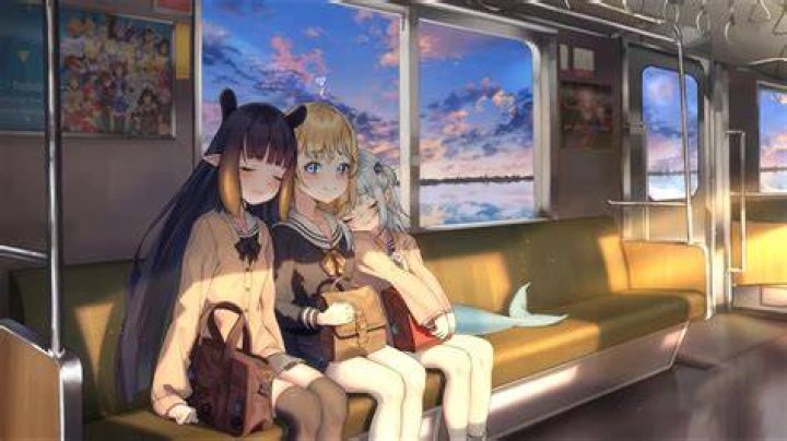 Where does the girl on the train live?