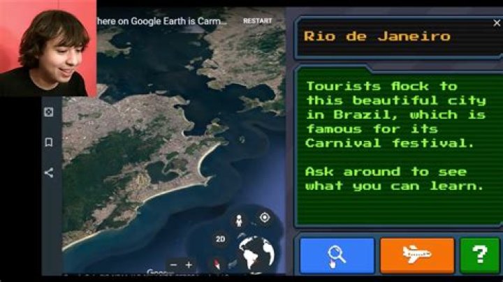 Where is Carmen Sandiego Google Earth answer?