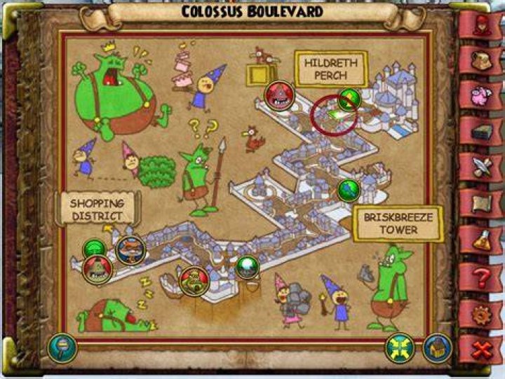 Where is the stinkweed in Colossus Boulevard?