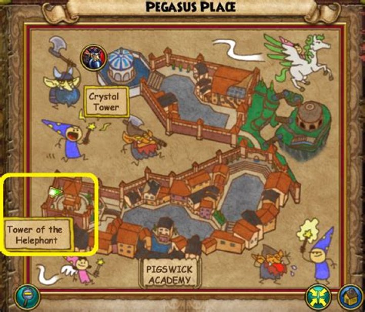 Where is Tower of the Helephant?