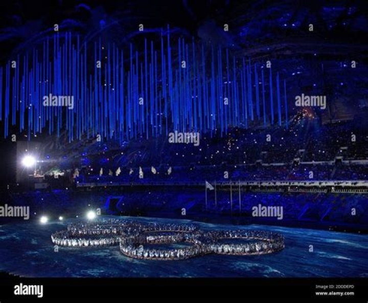 Where was the closing ceremony of the 2014 Winter Olympics held?