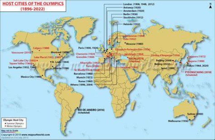 Which country has hosted the Winter Olympic Games 4 times?