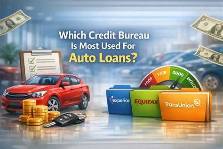 Which credit bureau is most used for auto loans?