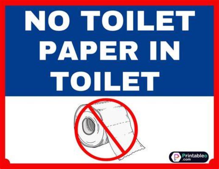 Which culture does not use toilet paper?