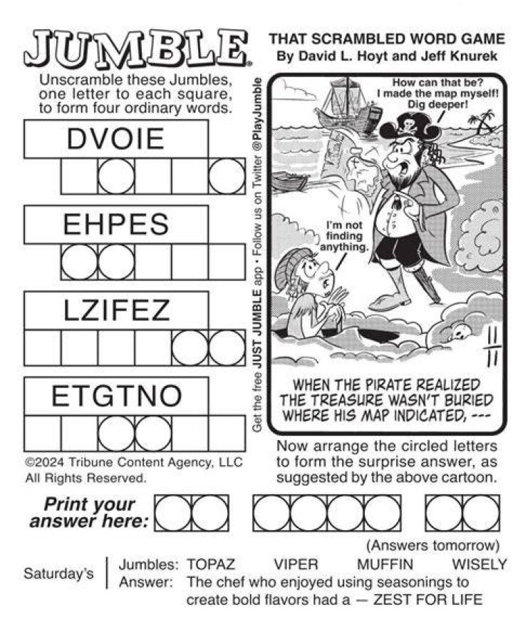 Which is the best way to solve a jumble word puzzle?