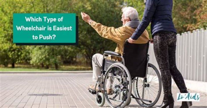 Which is the easiest wheelchair to push?