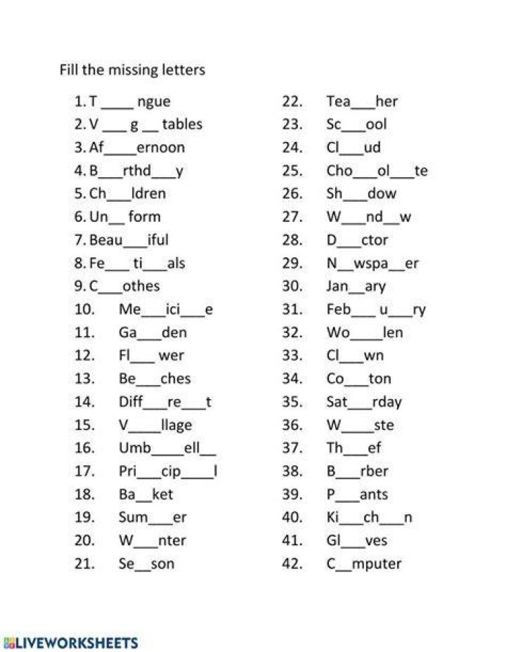 Which is the missing letter in the series?