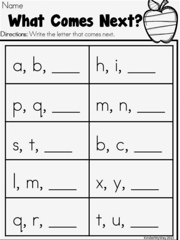 Which is the next letter in the sequence?