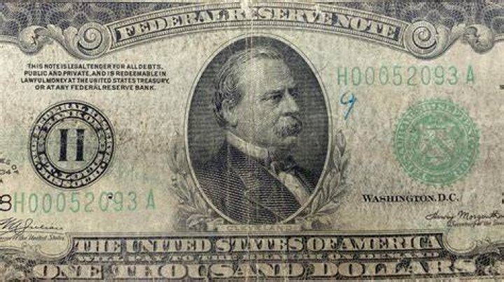 Who's on the $1000 bill?