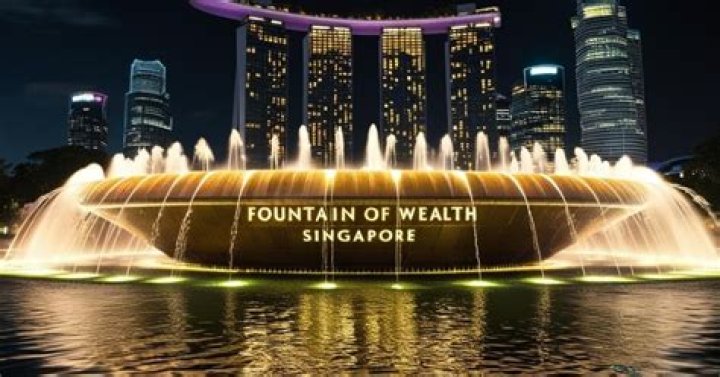 Who built the fountain of wealth?