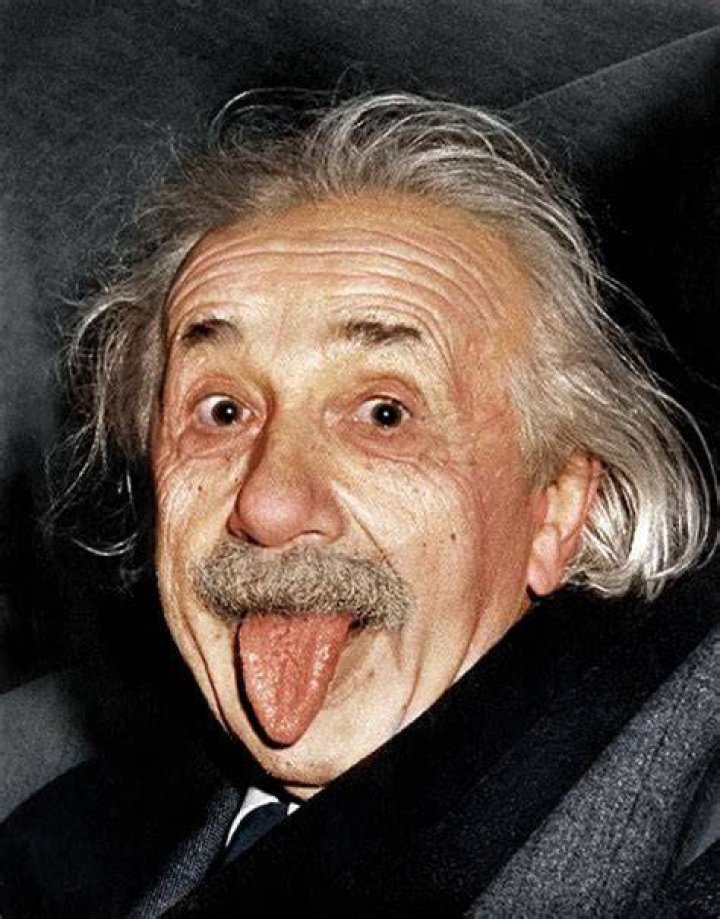 Who has Albert Einstein's eyes?