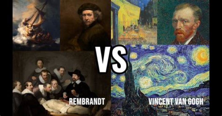 Who is better Van Gogh or Rembrandt?
