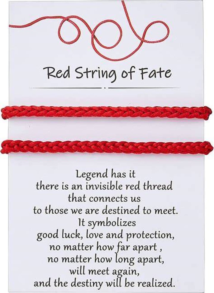 Who is connected to red string of fate?