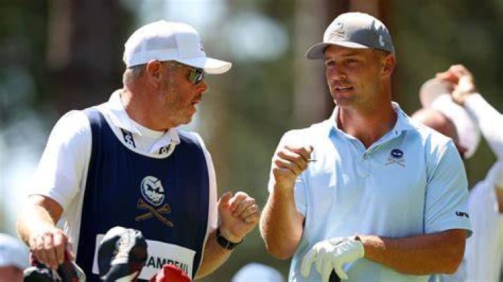 Who is Dechambeaus new caddie?